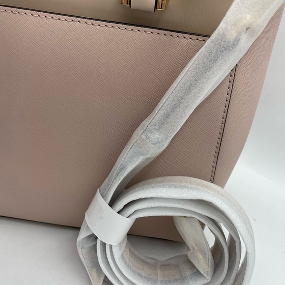 New Michael Kors Gibson Large Satchel Bag Soft Pink - Picture 6 of 11
